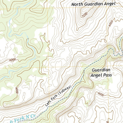 United States Geological Survey The Guardian Angels, UT (2020, 24000-Scale) digital map