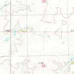 United States Geological Survey The Hogback, ND (1980, 24000-Scale) digital map