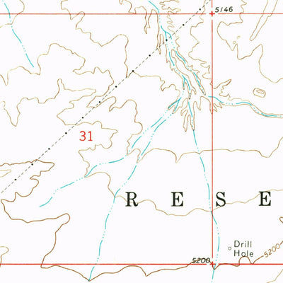 United States Geological Survey The Hogback North, NM (1966, 24000-Scale) digital map
