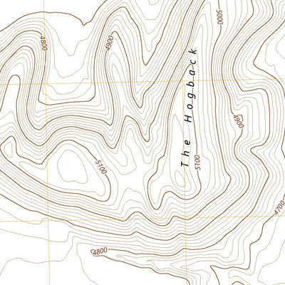 United States Geological Survey The Hogback, UT (2023, 24000-Scale) digital map
