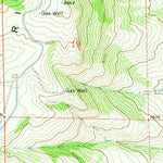 United States Geological Survey The Hogsback, WY (1969, 24000-Scale) digital map