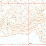 United States Geological Survey The Hole In The Ground, OR (1972, 24000-Scale) digital map