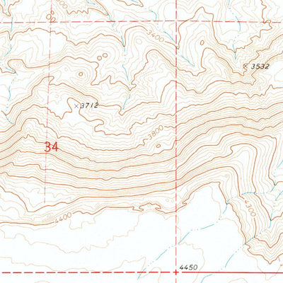 United States Geological Survey The Hole In The Ground, OR (1972, 24000-Scale) digital map