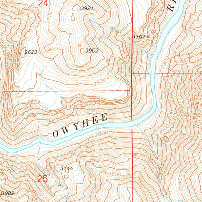 United States Geological Survey The Hole In The Ground, OR (1972, 24000-Scale) digital map