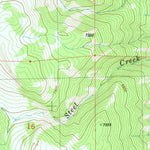 United States Geological Survey The Horn, WY (1984, 24000-Scale) digital map