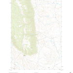 United States Geological Survey The Horn, WY (2021, 24000-Scale) digital map