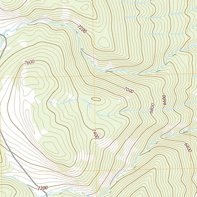 United States Geological Survey The Horn, WY (2021, 24000-Scale) digital map
