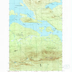 United States Geological Survey The Horns, ME (1989, 24000-Scale) digital map