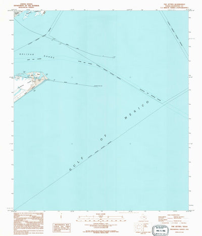 United States Geological Survey The Jetties, TX (1994, 24000-Scale) digital map