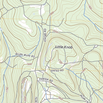 United States Geological Survey The Knobs, PA (2023, 24000-Scale) digital map