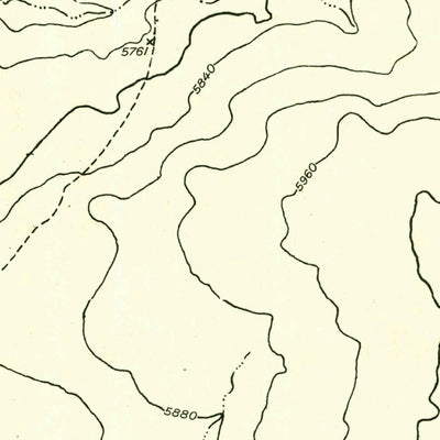 United States Geological Survey The Knoll, UT (1952, 24000-Scale) digital map