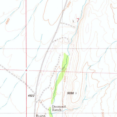 United States Geological Survey The Knolls, NV (1980, 24000-Scale) digital map
