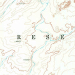 United States Geological Survey The Landmark, AZ (1969, 24000-Scale) digital map