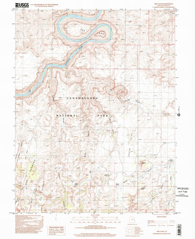 United States Geological Survey The Loop, UT (1997, 24000-Scale) digital map