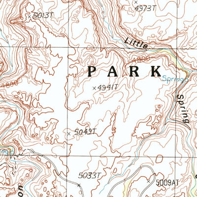 United States Geological Survey The Loop, UT (1997, 24000-Scale) digital map