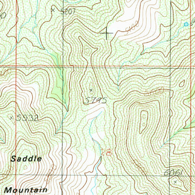 United States Geological Survey The Mesas, AZ (1985, 24000-Scale) digital map