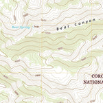 United States Geological Survey The Mesas, AZ (2021, 24000-Scale) digital map