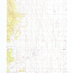 United States Geological Survey The Monitor, NV (1989, 24000-Scale) digital map
