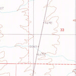 United States Geological Survey The Monitor, NV (1989, 24000-Scale) digital map