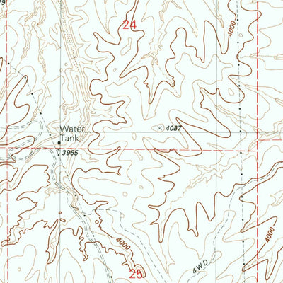 United States Geological Survey The Narrows, AZ (1981, 24000-Scale) digital map