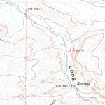 United States Geological Survey The Narrows, NV (1972, 24000-Scale) digital map