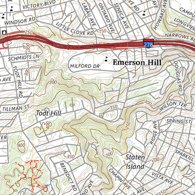 United States Geological Survey The Narrows, NY (2023, 24000-Scale) digital map