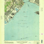United States Geological Survey The Narrows, NY-NJ (1947, 24000-Scale) digital map