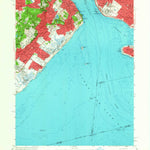 United States Geological Survey The Narrows, NY-NJ (1955, 24000-Scale) digital map