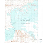 United States Geological Survey The Narrows, OR (1990, 24000-Scale) digital map