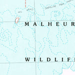 United States Geological Survey The Narrows, OR (1990, 24000-Scale) digital map