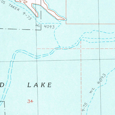United States Geological Survey The Narrows, OR (1990, 24000-Scale) digital map