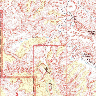 United States Geological Survey The Needles, UT (1953, 62500-Scale) digital map