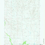 United States Geological Survey The Nose East, WY (1982, 24000-Scale) digital map