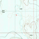 United States Geological Survey The Nose West, WY (1982, 24000-Scale) digital map