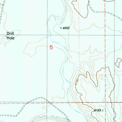 United States Geological Survey The Nose West, WY (1982, 24000-Scale) digital map