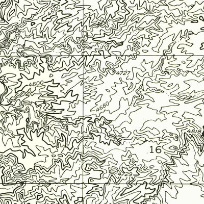 United States Geological Survey The Notch, UT (1954, 24000-Scale) digital map