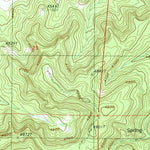 United States Geological Survey The Notch, WY (1984, 24000-Scale) digital map