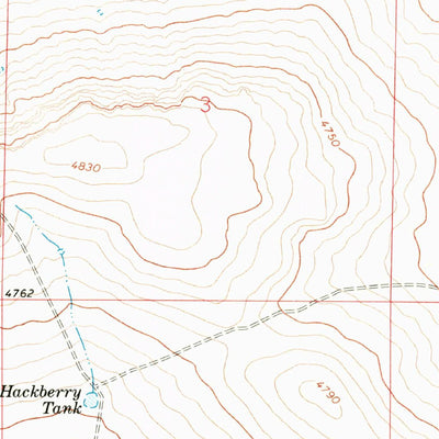 United States Geological Survey The Old Dry Lake, NM (1967, 24000-Scale) digital map