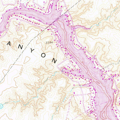 United States Geological Survey The Palisades, TX (1960, 24000-Scale) digital map