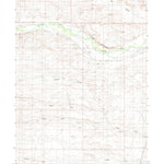 United States Geological Survey The Palisades, WY (1985, 24000-Scale) digital map