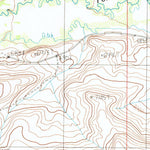 United States Geological Survey The Palisades, WY (1985, 24000-Scale) digital map
