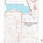 United States Geological Survey The Panhandle, CA (1993, 24000-Scale) digital map
