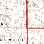 United States Geological Survey The Panhandle, CA (1993, 24000-Scale) digital map