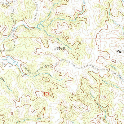 United States Geological Survey The Park, WY (1970, 24000-Scale) digital map