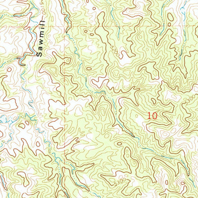 United States Geological Survey The Park, WY (1970, 24000-Scale) digital map