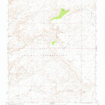 United States Geological Survey The Pillar, NM (1966, 24000-Scale) digital map