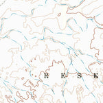 United States Geological Survey The Pillar NW, NM (1966, 24000-Scale) digital map