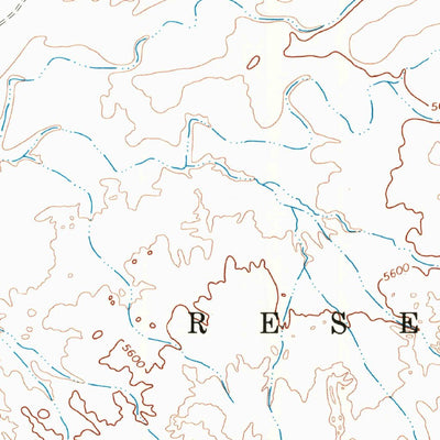 United States Geological Survey The Pillar NW, NM (1966, 24000-Scale) digital map
