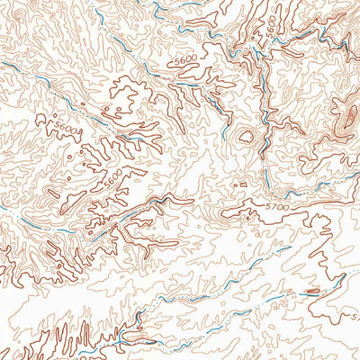United States Geological Survey The Pillar NW, NM (1966, 24000-Scale) digital map