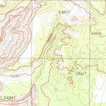 United States Geological Survey The Pinnacle, UT (1988, 24000-Scale) digital map